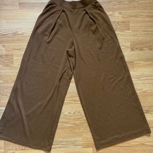 Uniqlo culotte tan/brown pants